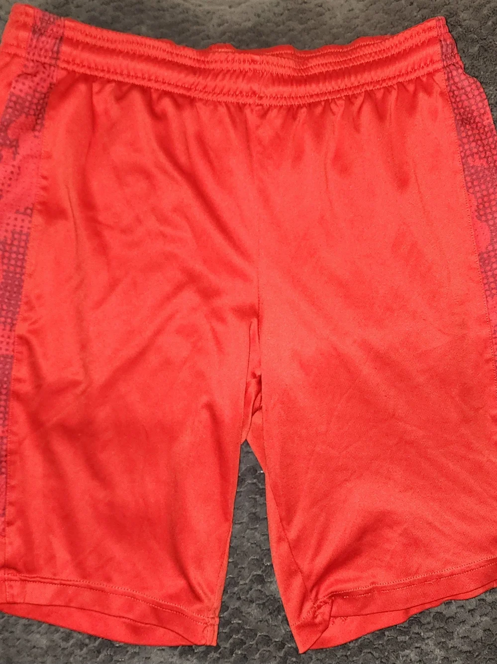 Puma Kids Black, Purple & Red Athletic Shorts Set